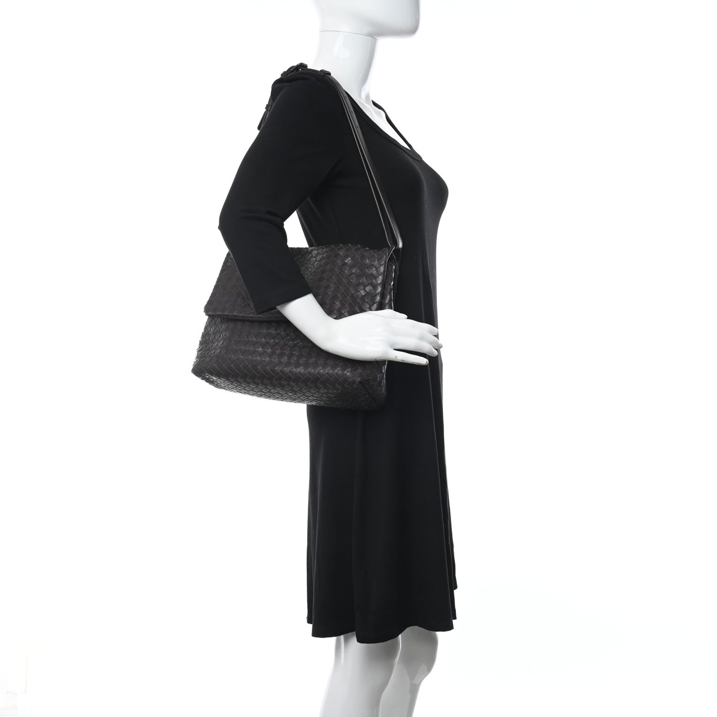 Monogram Medium Abbey Tote Brown
