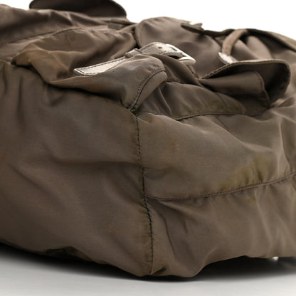 Prada Tessuto Nylon Vela Medium Backpack Fumo 10 of 19