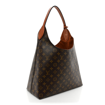 Louis Vuitton Monogram Flower Hobo Caramel 3 of 11