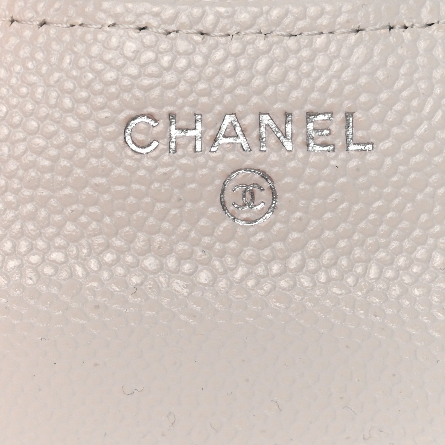 Chanel Caviar Quilted Airpods Pro Case White 5 of 8
