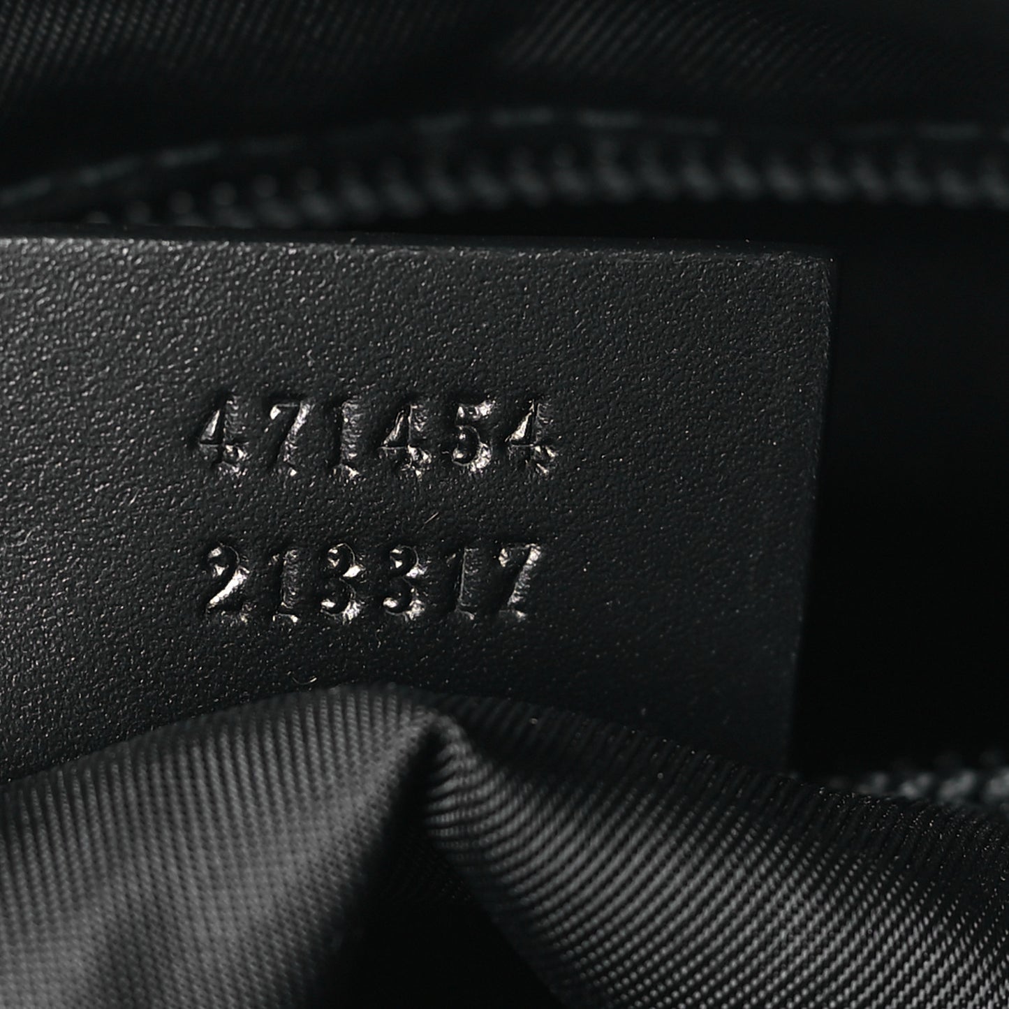 GG Supreme Monogram Web Messenger Bag Black