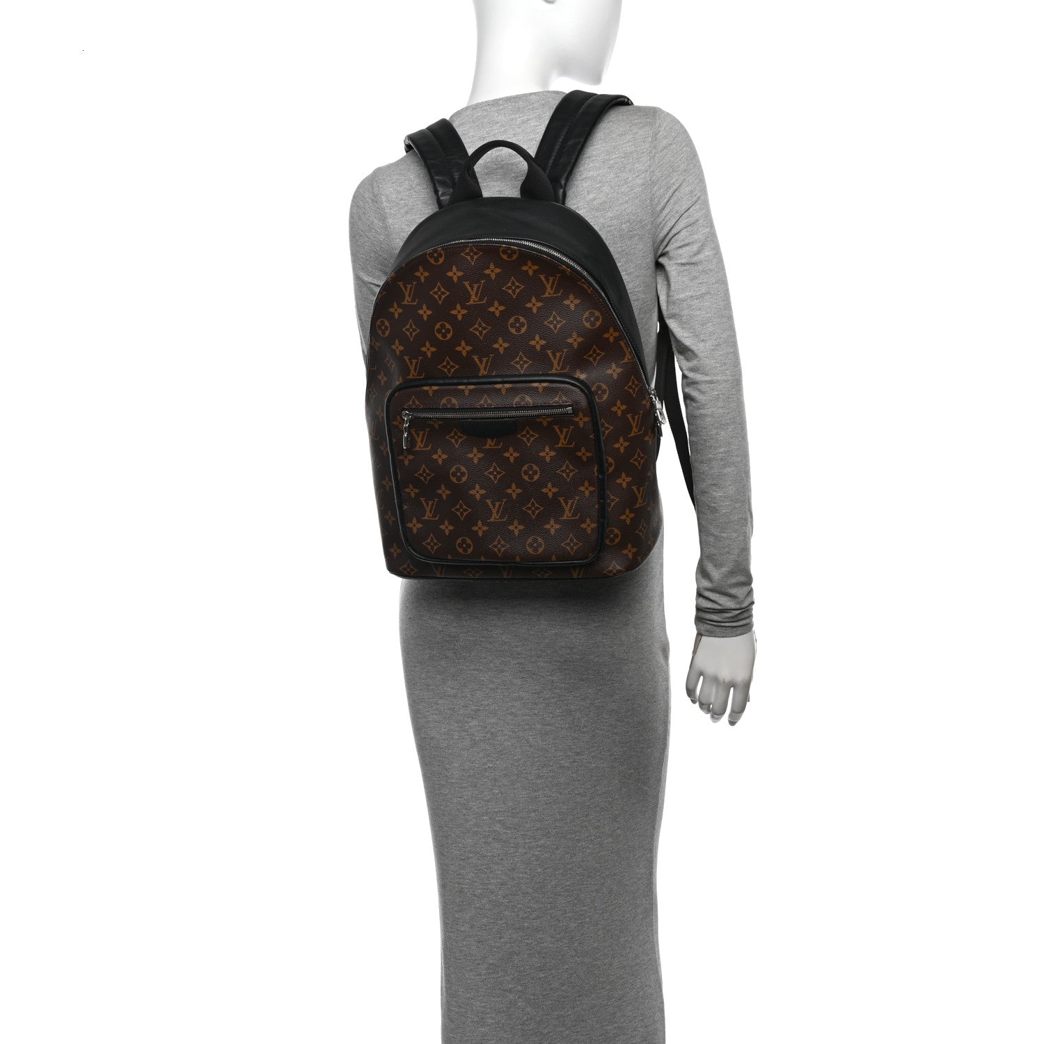 Louis Vuitton Monogram Macassar Josh NM Backpack 2 of 10