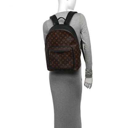 Louis Vuitton Monogram Macassar Josh NM Backpack 2 of 10