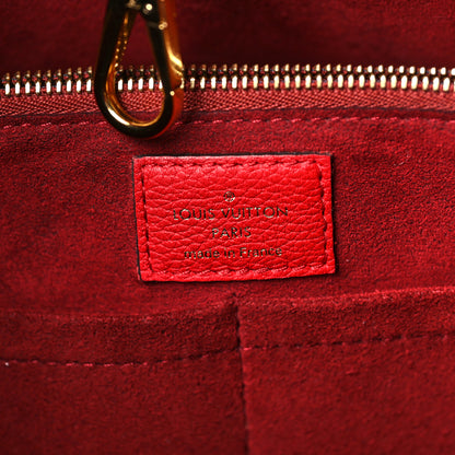 Louis Vuitton Calfskin Monogram Kimono Tote Cherry 5 of 8