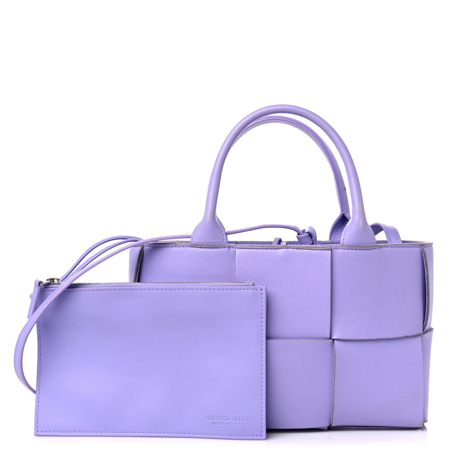 Bottega Veneta Nappa Maxi Intreccio Mini Arco Tote Wisteria 1 of 16
