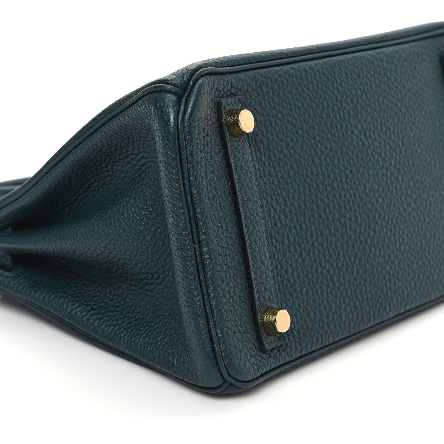 Hermes Togo Birkin 25 Vert Cypress 10 of 11