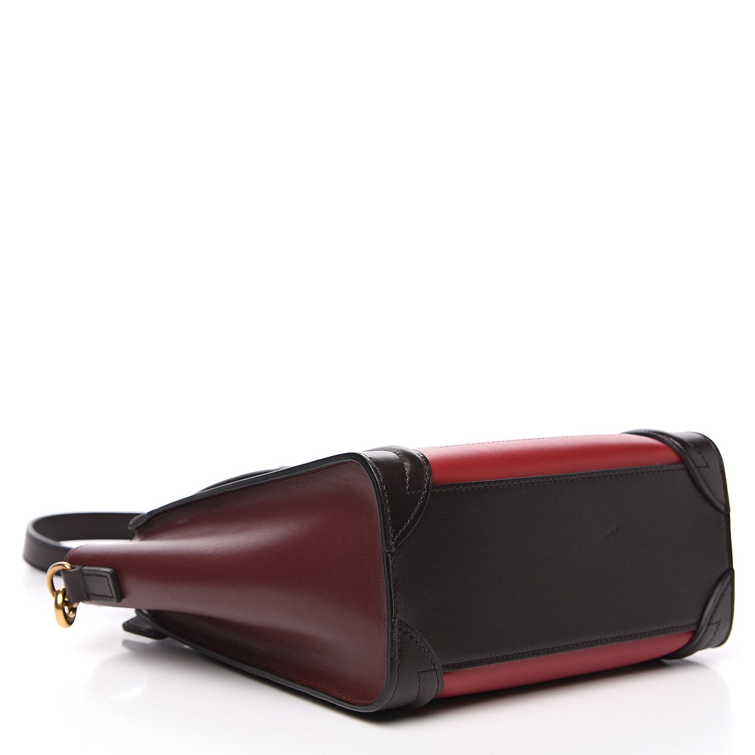 Celine Satin Calfskin Nano Tri-Color Luggage Orchid 5 of 10