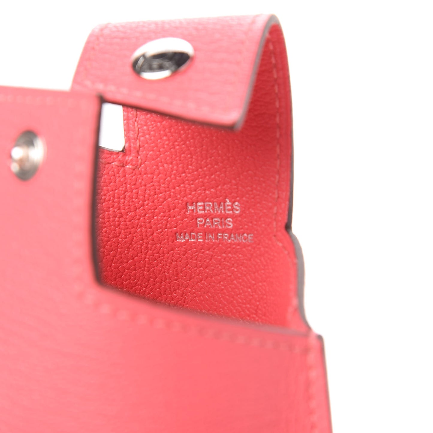 Chevre H Tag Phone Case Rose Lipstick