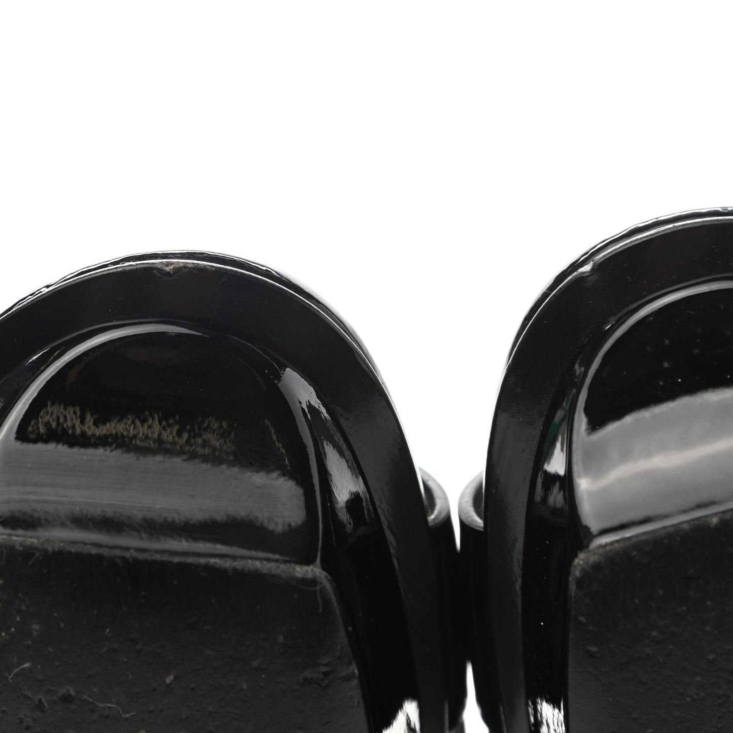 Patent Tribute 75 Platform Sandals 39.5 Black