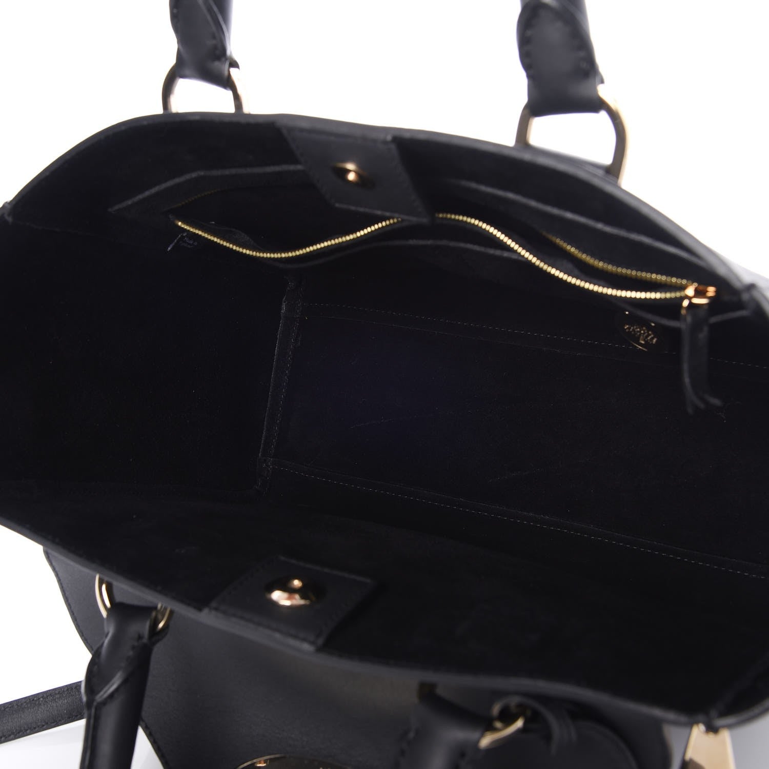 Mulberry Silky Calf Small Willow Tote Black 6 of 9