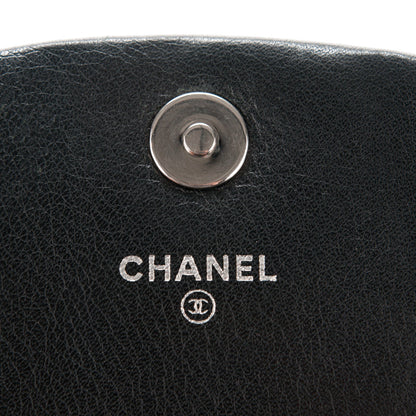 Chanel Caviar Half Moon Wallet On Chain WOC Black 6 of 9