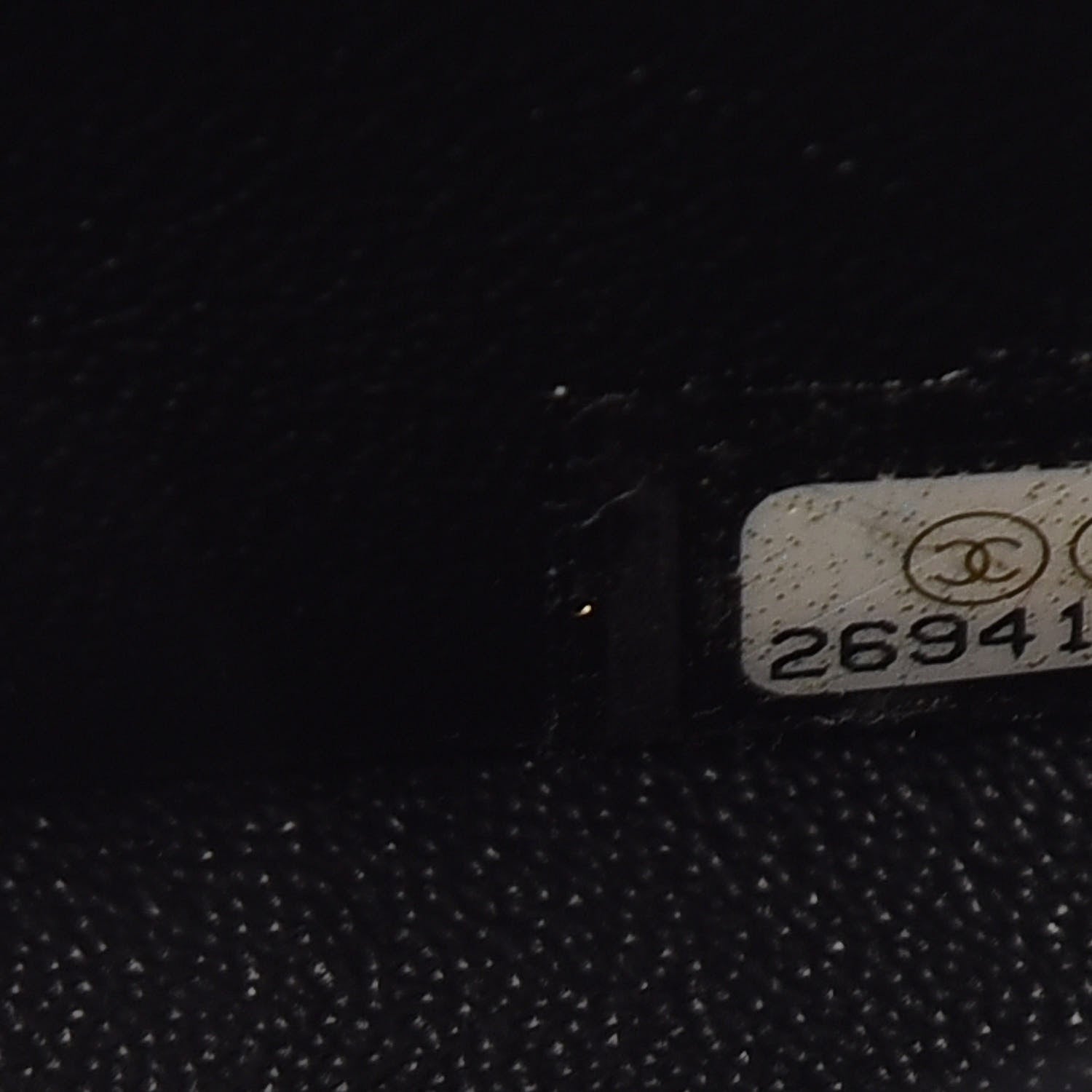 Chanel Lambskin Quilted Mini Square Flap Black 7 of 11