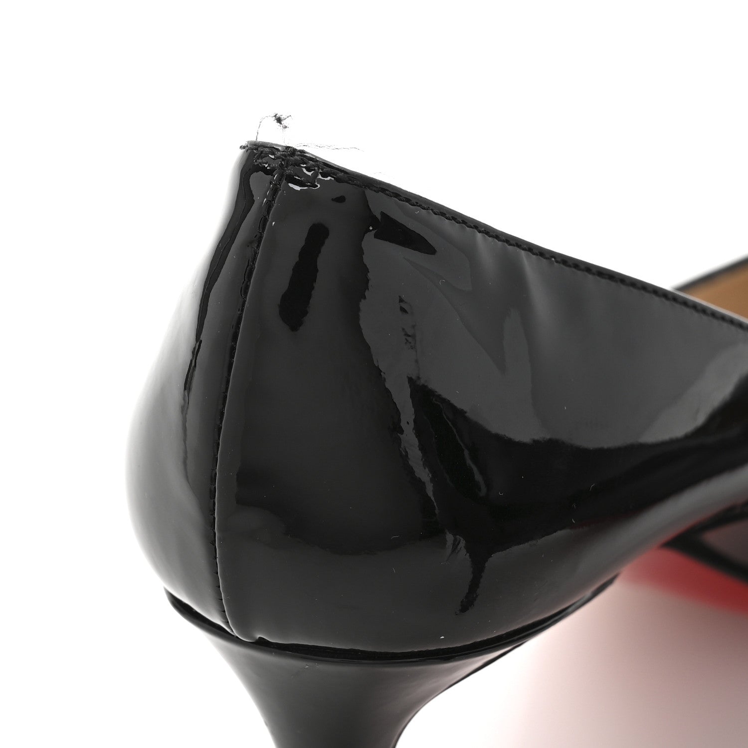 Christian Louboutin Patent Pumppie 85 Pumps 38 Black 8 of 9