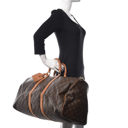 Louis Vuitton Monogram Keepall 55 2 of 10