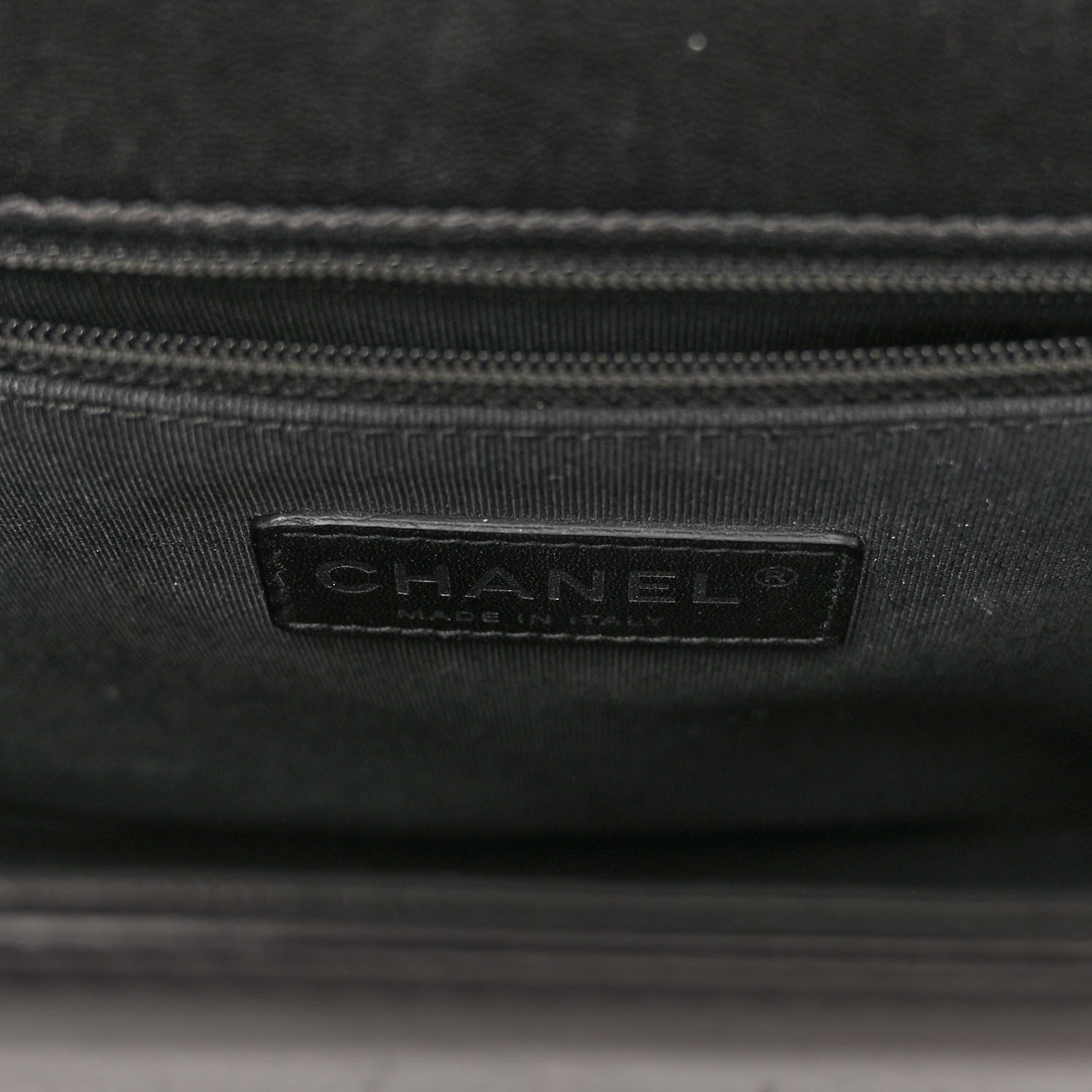 Chanel Lambskin Quilted Large Boy Flap Beige Black 6 of 13