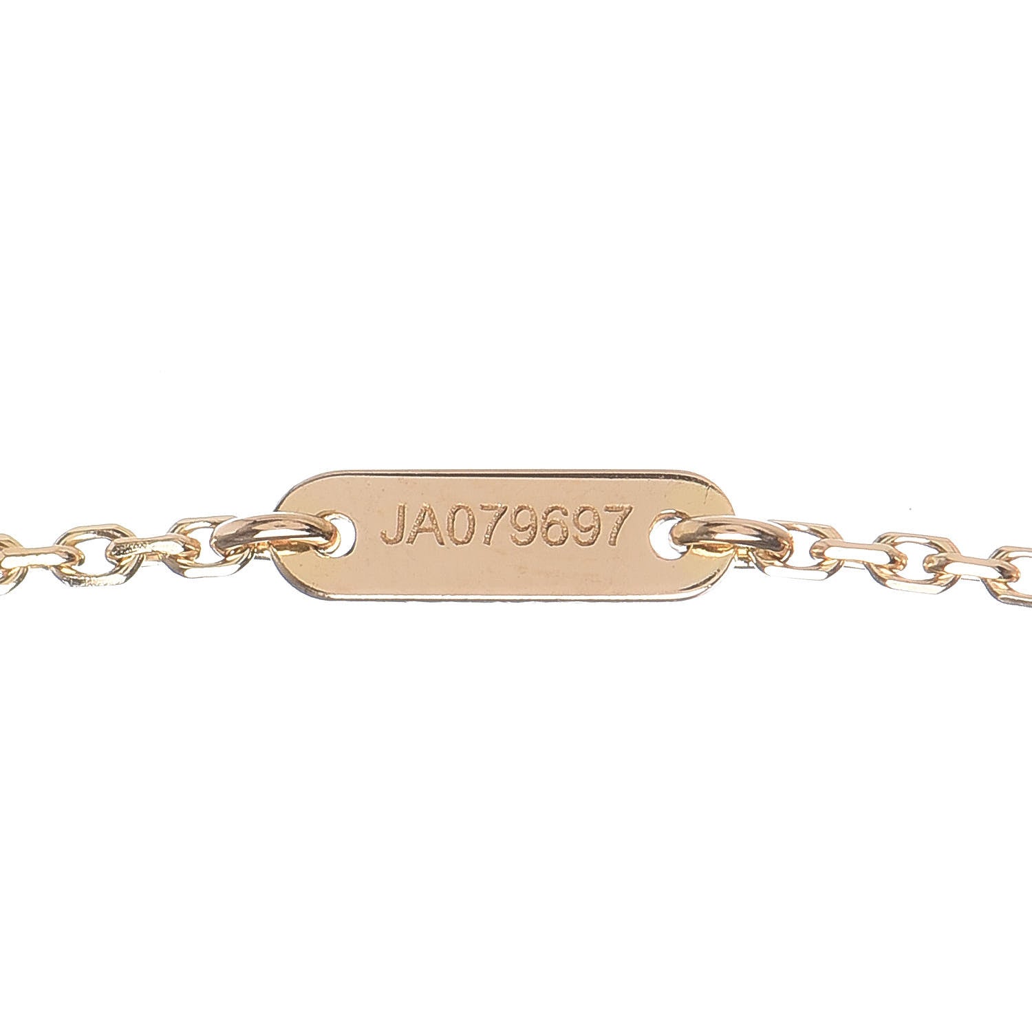 Van Cleef & Arpels 18K Yellow Gold Mother of Pearl Sweet Alhambra Butterfly Pendant Necklace 5 of 8