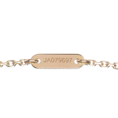 Van Cleef & Arpels 18K Yellow Gold Mother of Pearl Sweet Alhambra Butterfly Pendant Necklace 5 of 8