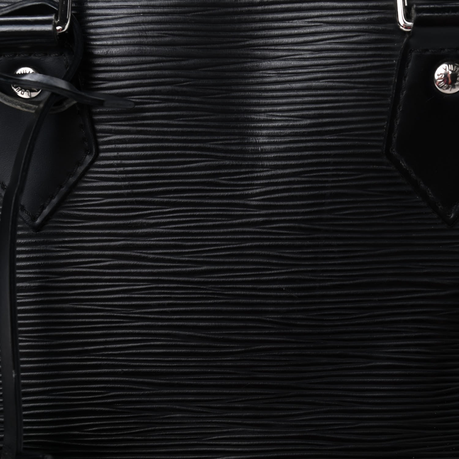Louis Vuitton Epi Alma PM Black 6 of 15