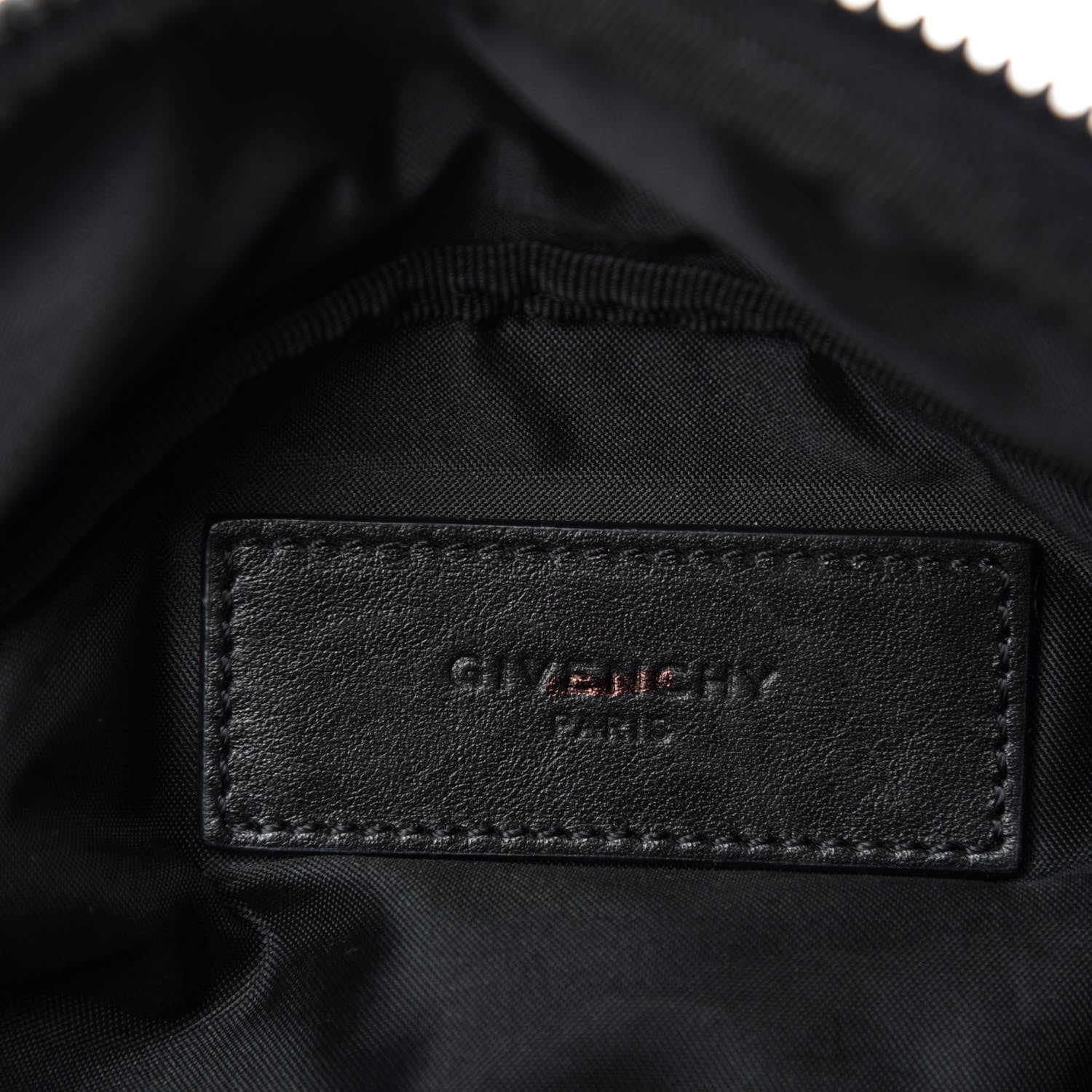 Givenchy Nylon Light 3 Bum Bag Black White 9 of 10