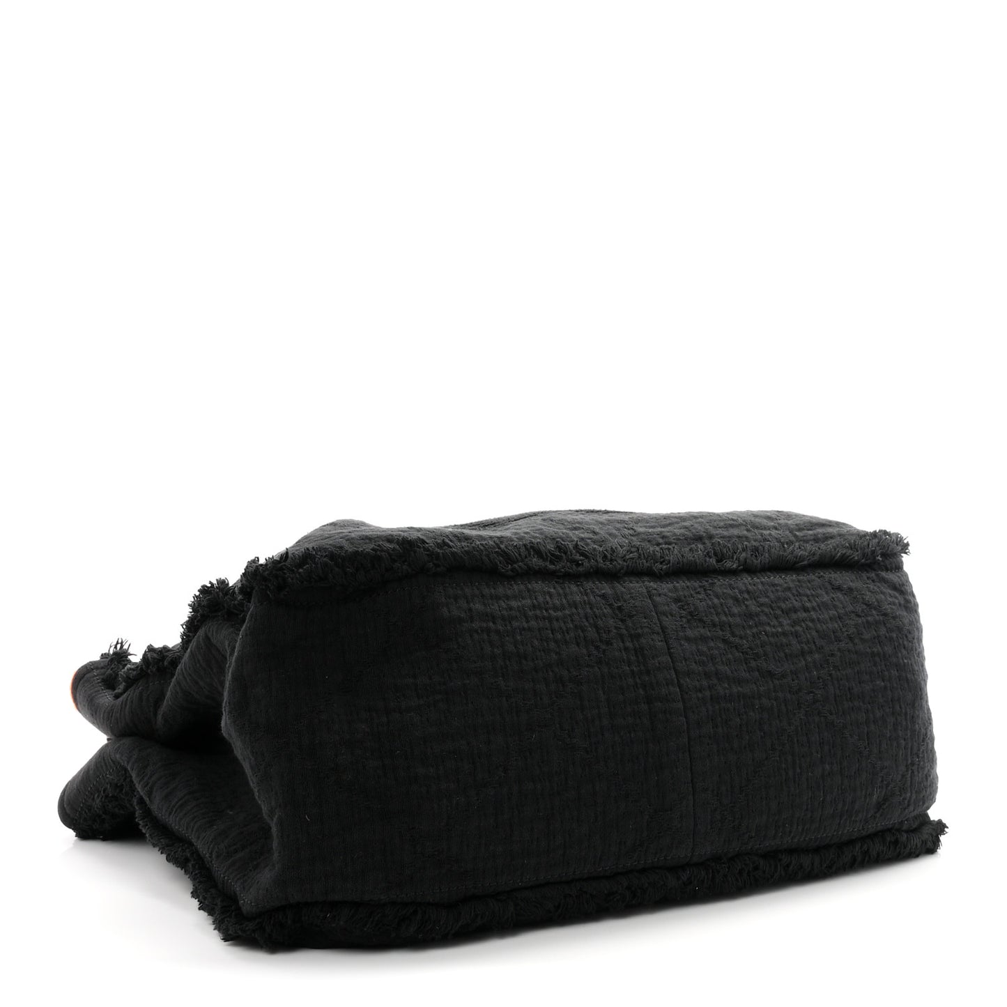Canvas Extra Large Double Face Shopping Tote Black