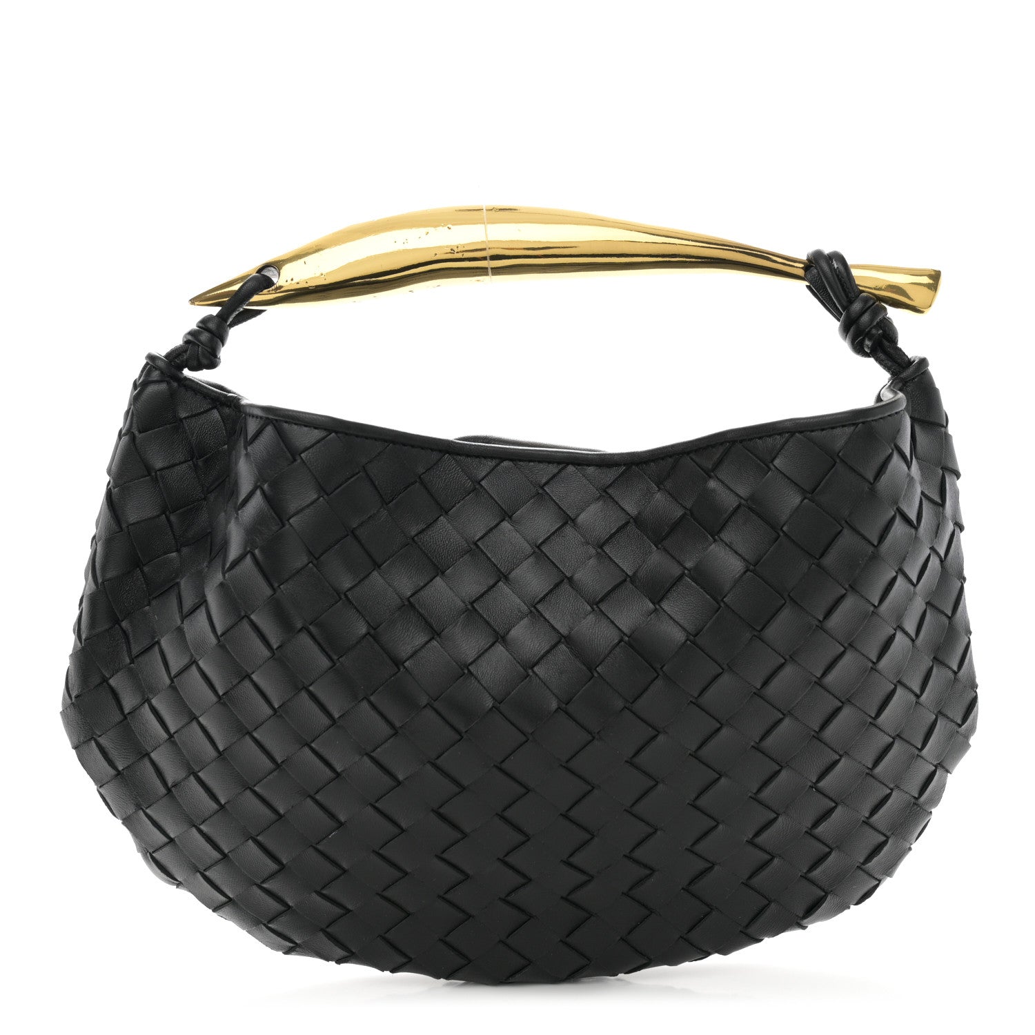 Bottega Veneta Nappa Intrecciato Sardine Bag Black 1 of 13