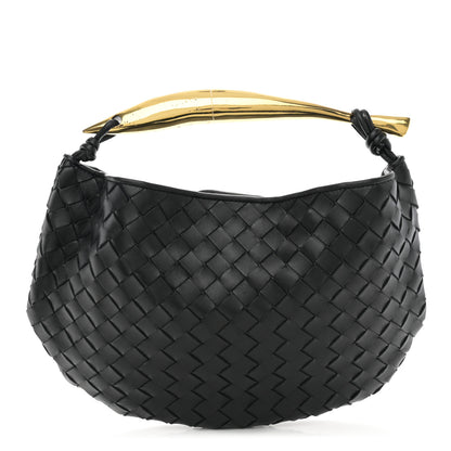 Bottega Veneta Nappa Intrecciato Sardine Bag Black 1 of 13