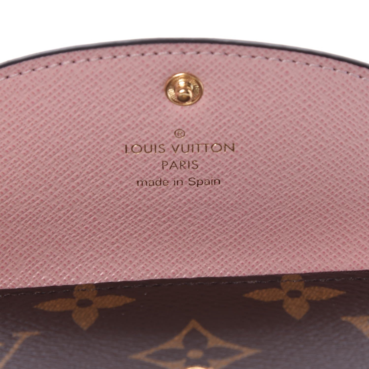 Louis Vuitton Monogram Rosalie Coin Purse Rose Ballerine 6 of 9