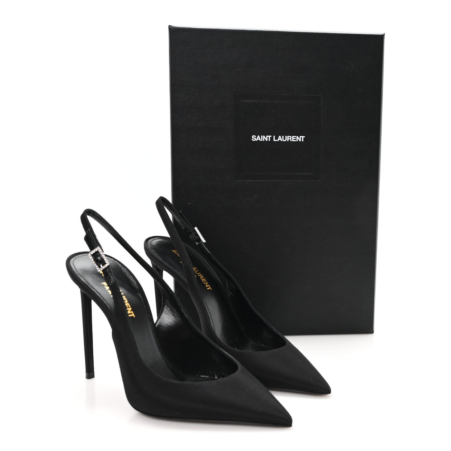 Grosgrain Penelope Zoe 105 Slingback Pump 36.5 Black