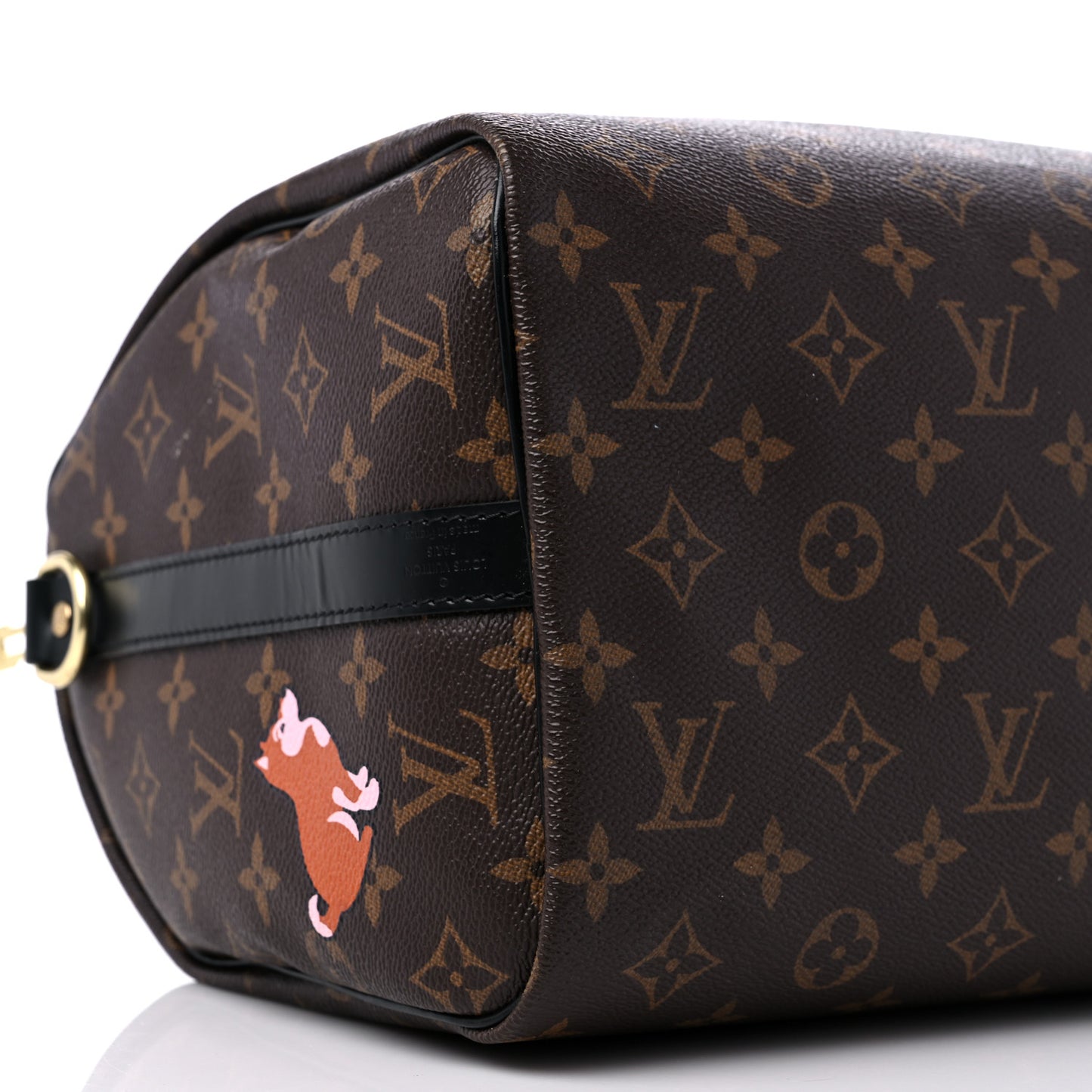 Monogram My World Tour Speedy Bandouliere 30 Black