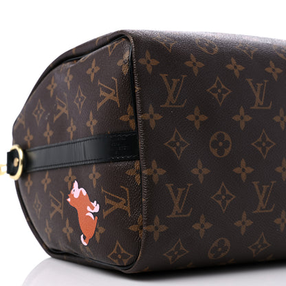 Louis Vuitton Monogram My World Tour Speedy Bandouliere 30 Black 7 of 12