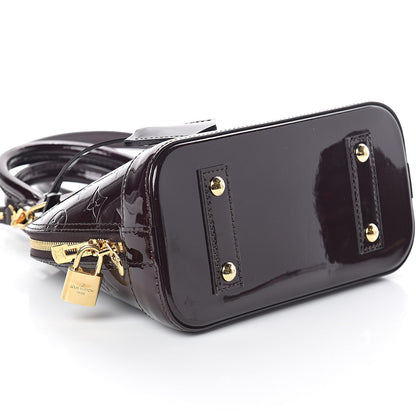 Louis Vuitton Vernis Alma BB Amarante 8 of 9