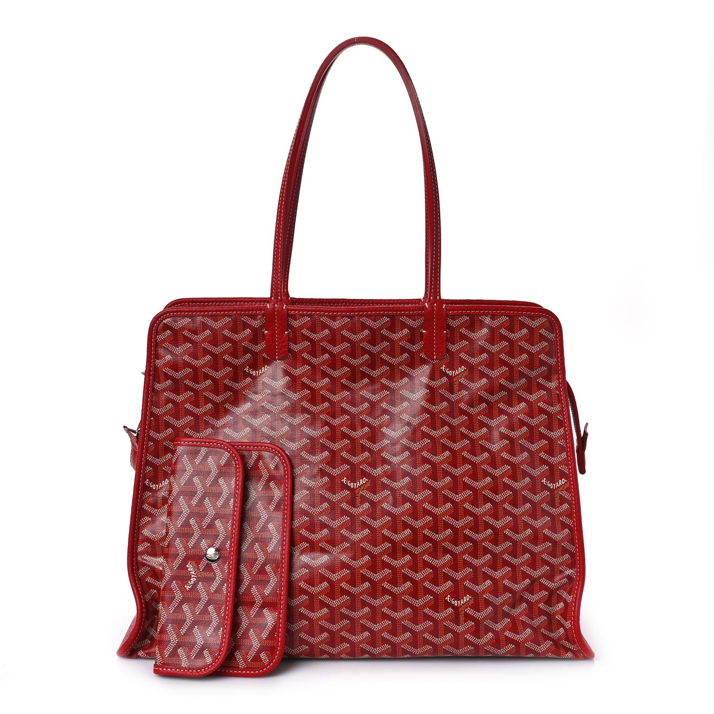 Goyardine Sac Hardy Pet Carrier PM Red