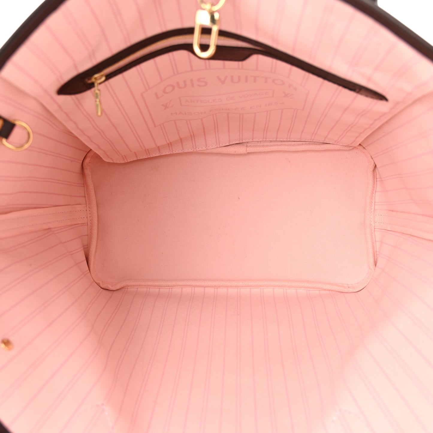 Damier Ebene Neo Neverfull MM Rose Ballerine