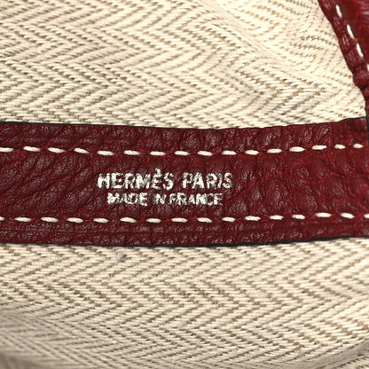 Hermes Negonda Garden Party Tote 36 MM Rouge H 6 of 9
