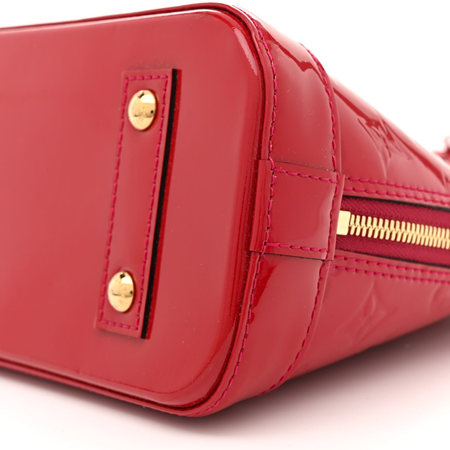 Louis Vuitton Vernis Alma BB Rose Indien 10 of 11