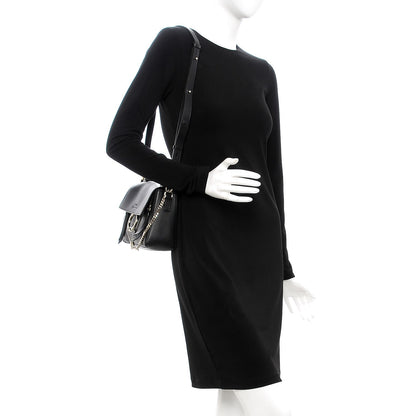 Chloe Calfskin Mini Faye Day Shoulder Bag Black 2 of 10