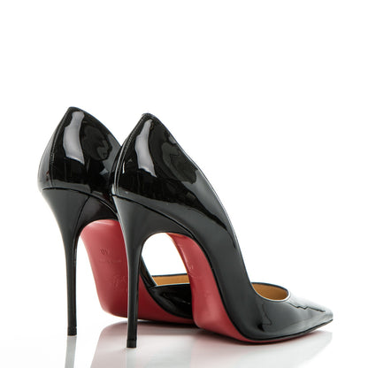 Christian Louboutin Patent Iriza 100 Pumps 40 Black 4 of 7