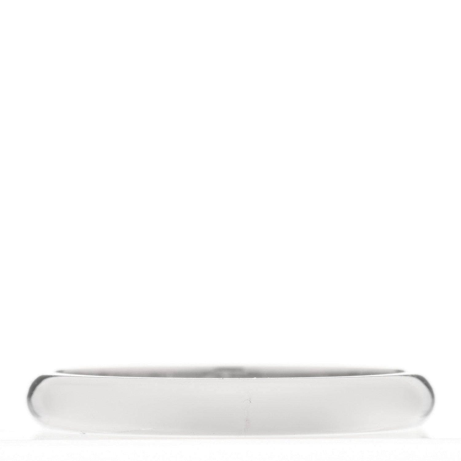 Cartier Platinum Diamond 2.6mm 1895 Wedding Band Ring 51 5.75 3 of 5