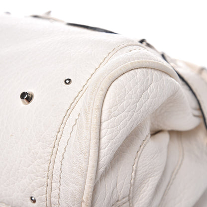 Chloe Calfskin Medium Paddington Satchel White 14 of 17