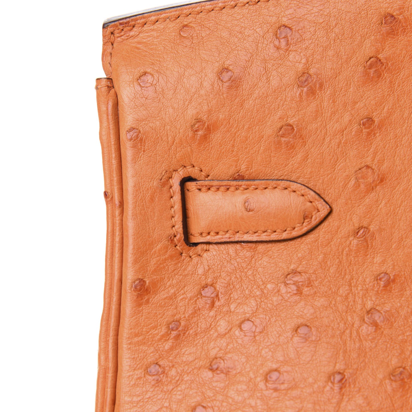 Ostrich Birkin 35 Orange