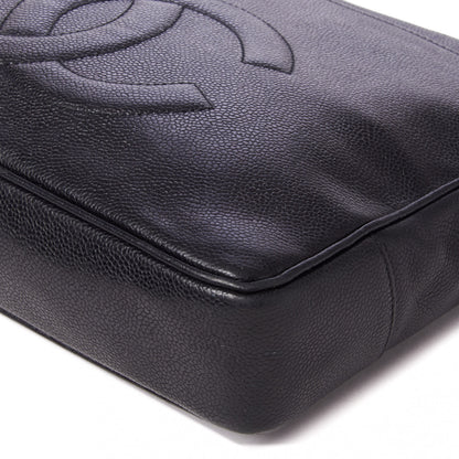Chanel Caviar CC Shoulder Bag Black 5 of 8