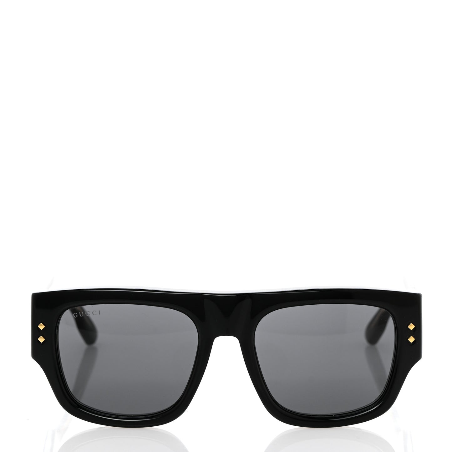 Acetate Square Frame Sunglasses GG1262S Black