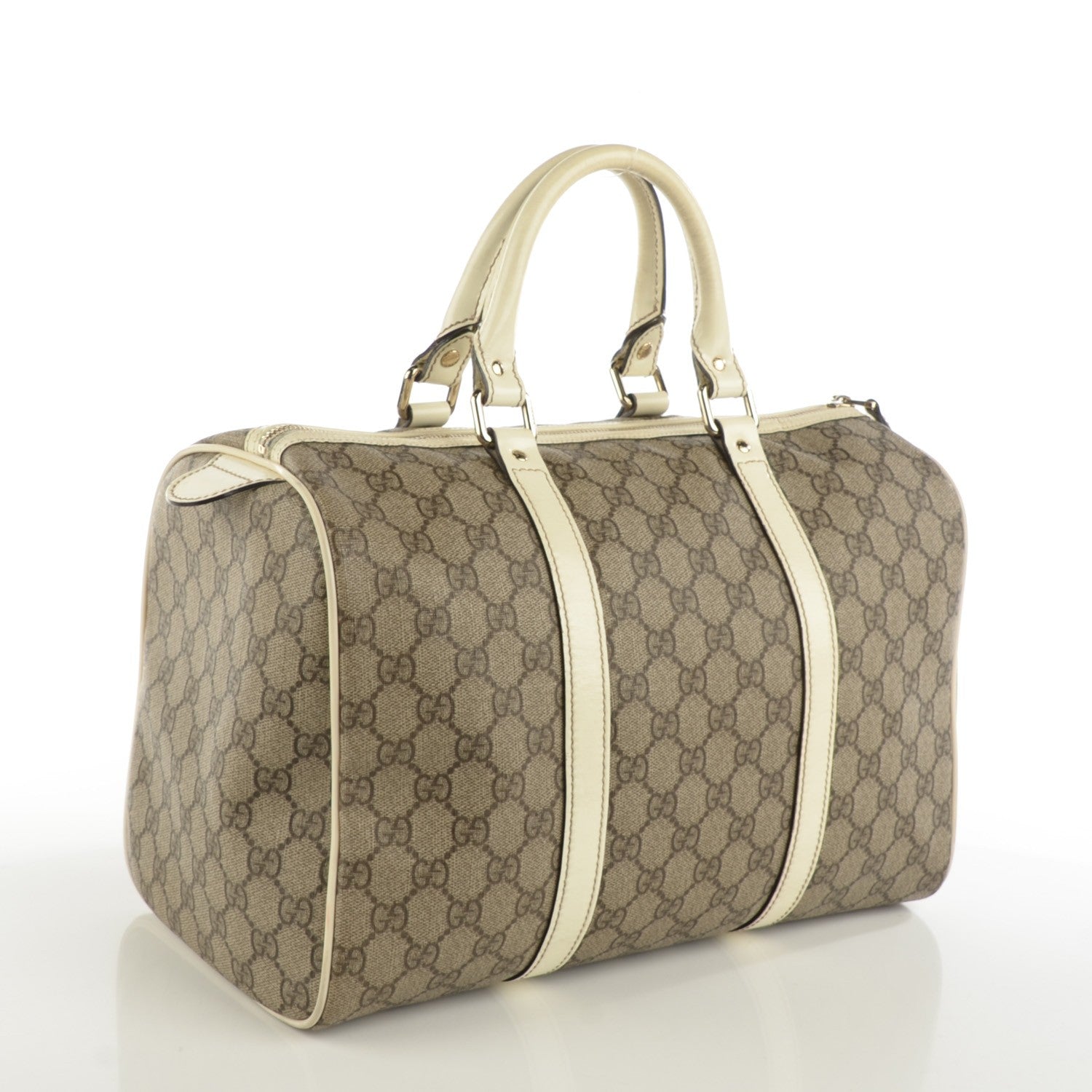 Gucci GG Plus Monogram Medium Joy Boston Off White 3 of 9