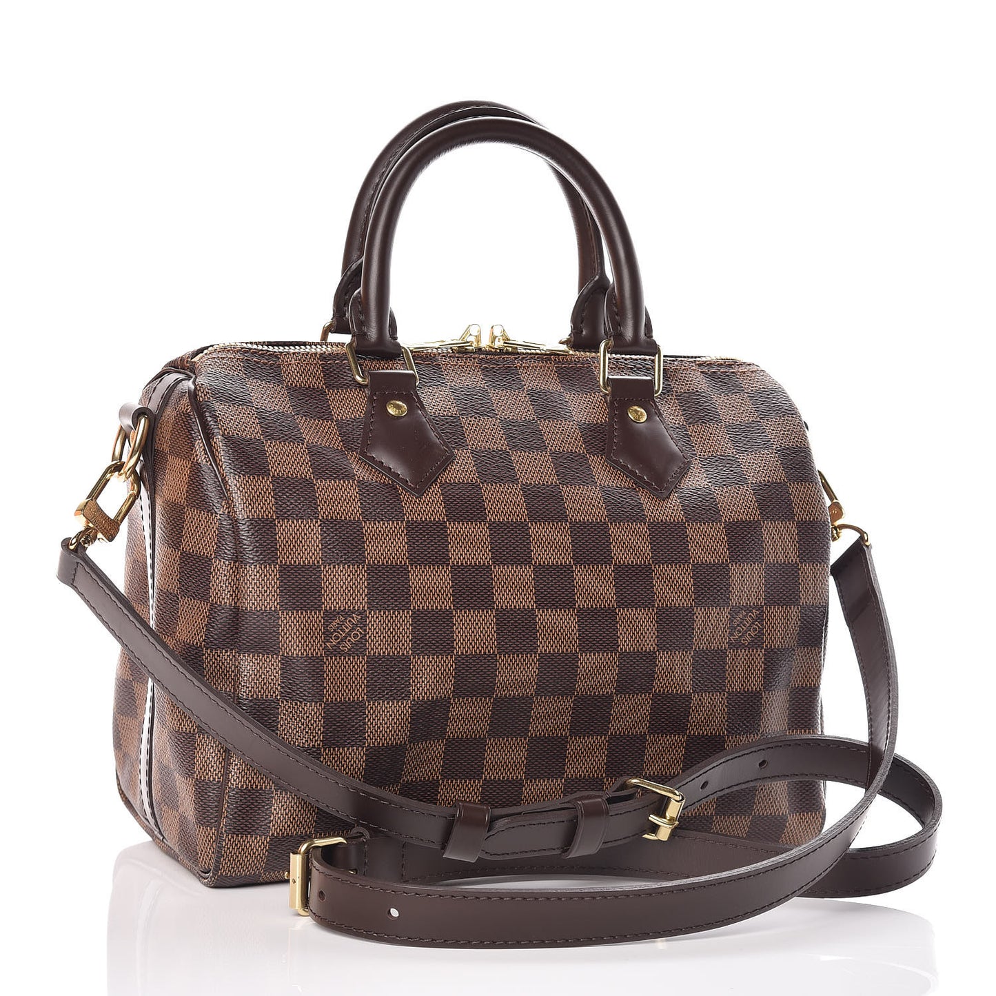 Damier Ebene Speedy Bandouliere 25