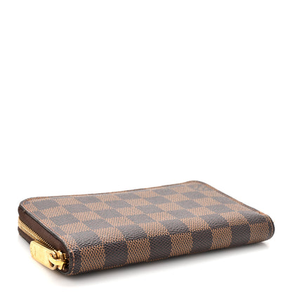 Louis Vuitton Damier Ebene Zippy Compact Wallet 4 of 11