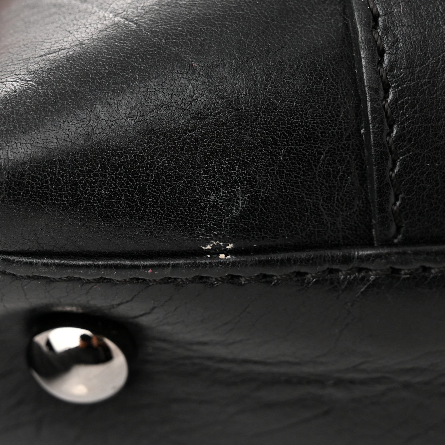 Chanel Lambskin East West Soho Shopper Black 11 of 15