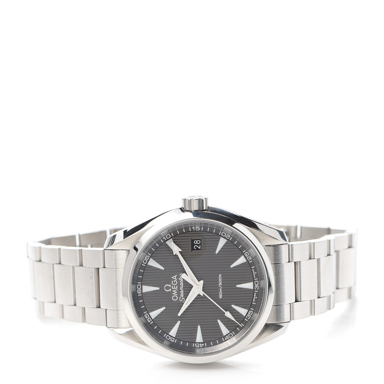 Omega Stainless Steel 38mm Seamaster Aqua Terra 150M Quartz Watch Grey 231.10.39.60.06.001 2 of 6