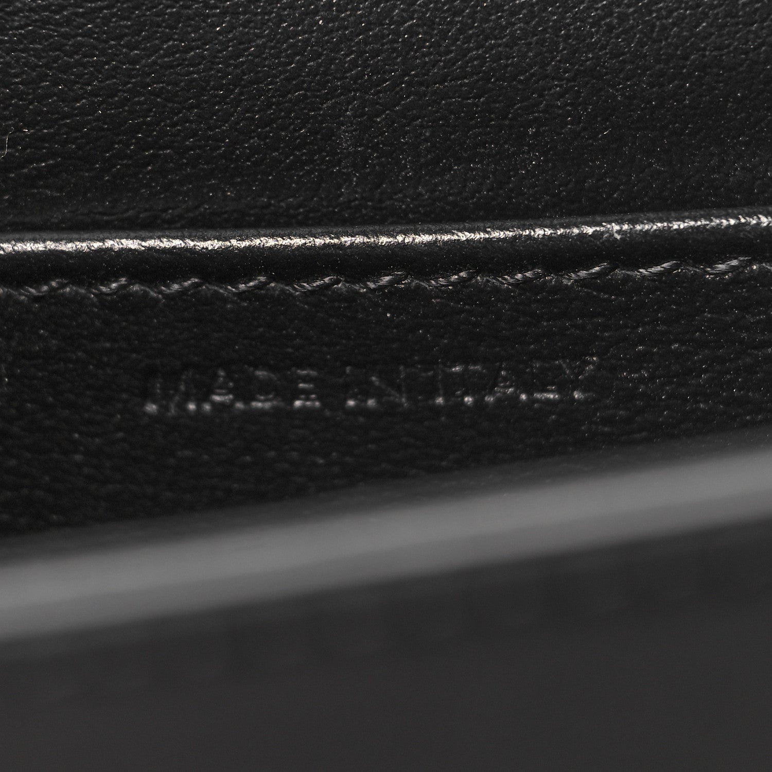 Celine Shiny Calfskin Mini Triomphe Black 7 of 11