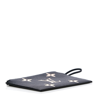 Louis Vuitton Empreinte Monogram Giant Neonoe MM Pochette Black Beige 5 of 10
