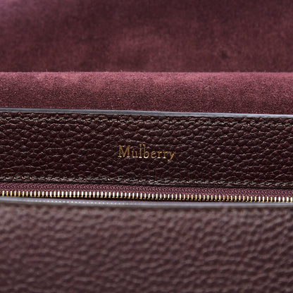 Mulberry Natural Grain Amberley Satchel Oxblood 6 of 11